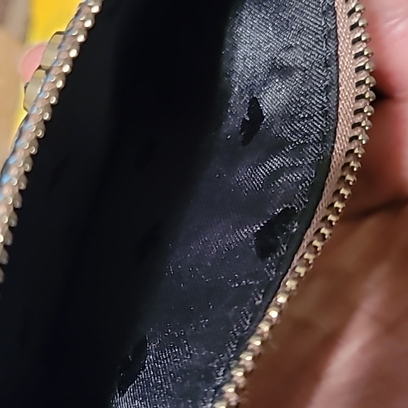 KATE SPADE ♠️  SPARKLE GLITTER CARD HOLDER WALLET KEYCHAIN - Picture 5 of 6